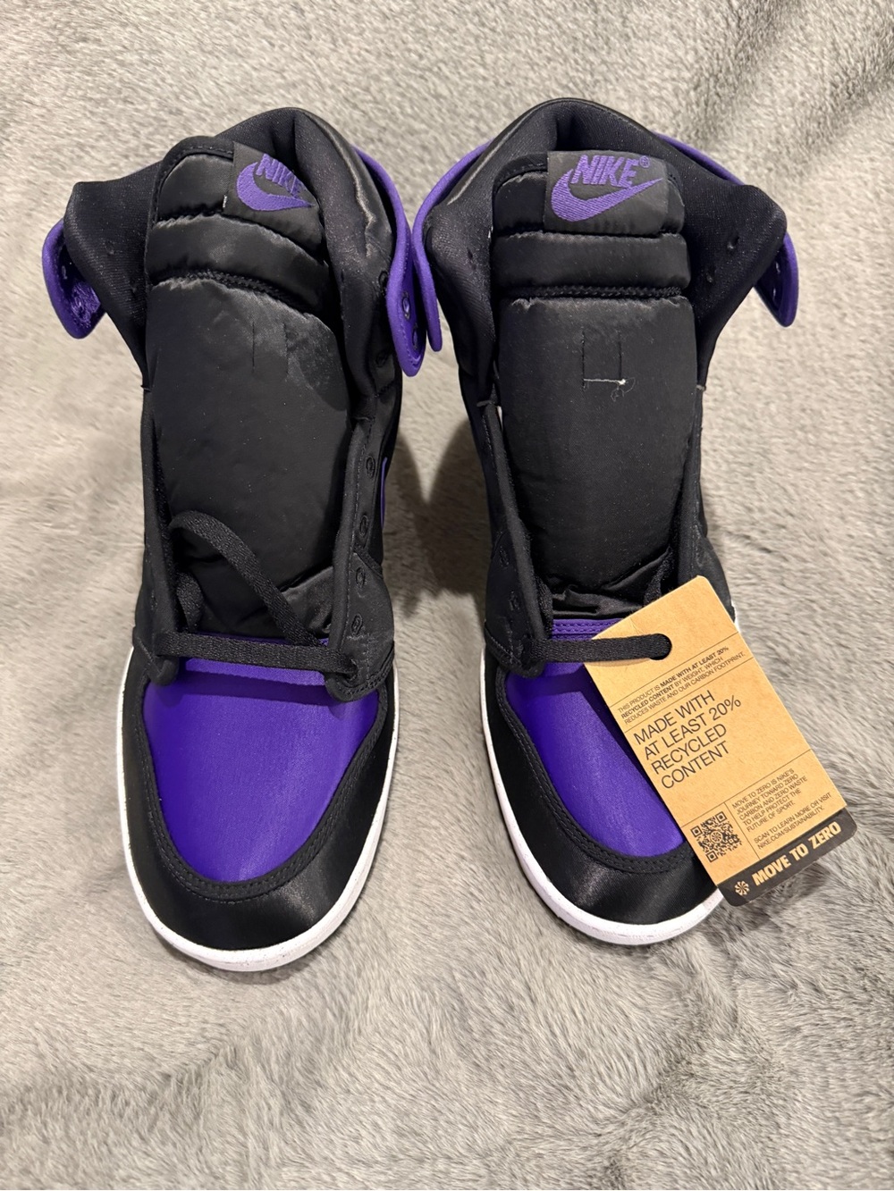 Nike Air Jordan 1 Retro AJKO Field Purple Satin Men’s 13 DO5047-005 New In Box - Picture 5 of 12